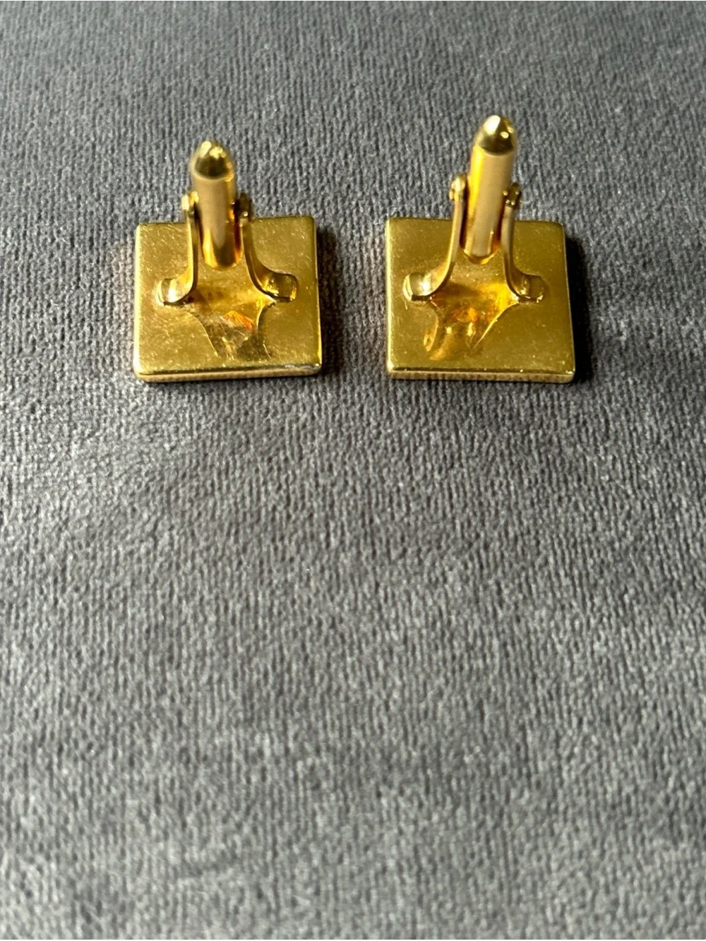 Vintage DB 1/20 14 KT Gold Filled Square Cufflinks